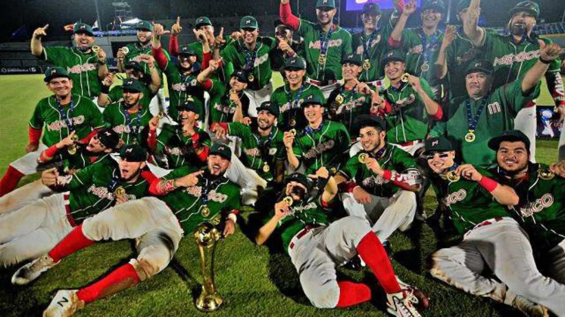 Mexico U23 campeón          (Cortesía Naranjeros de Hermosillo)